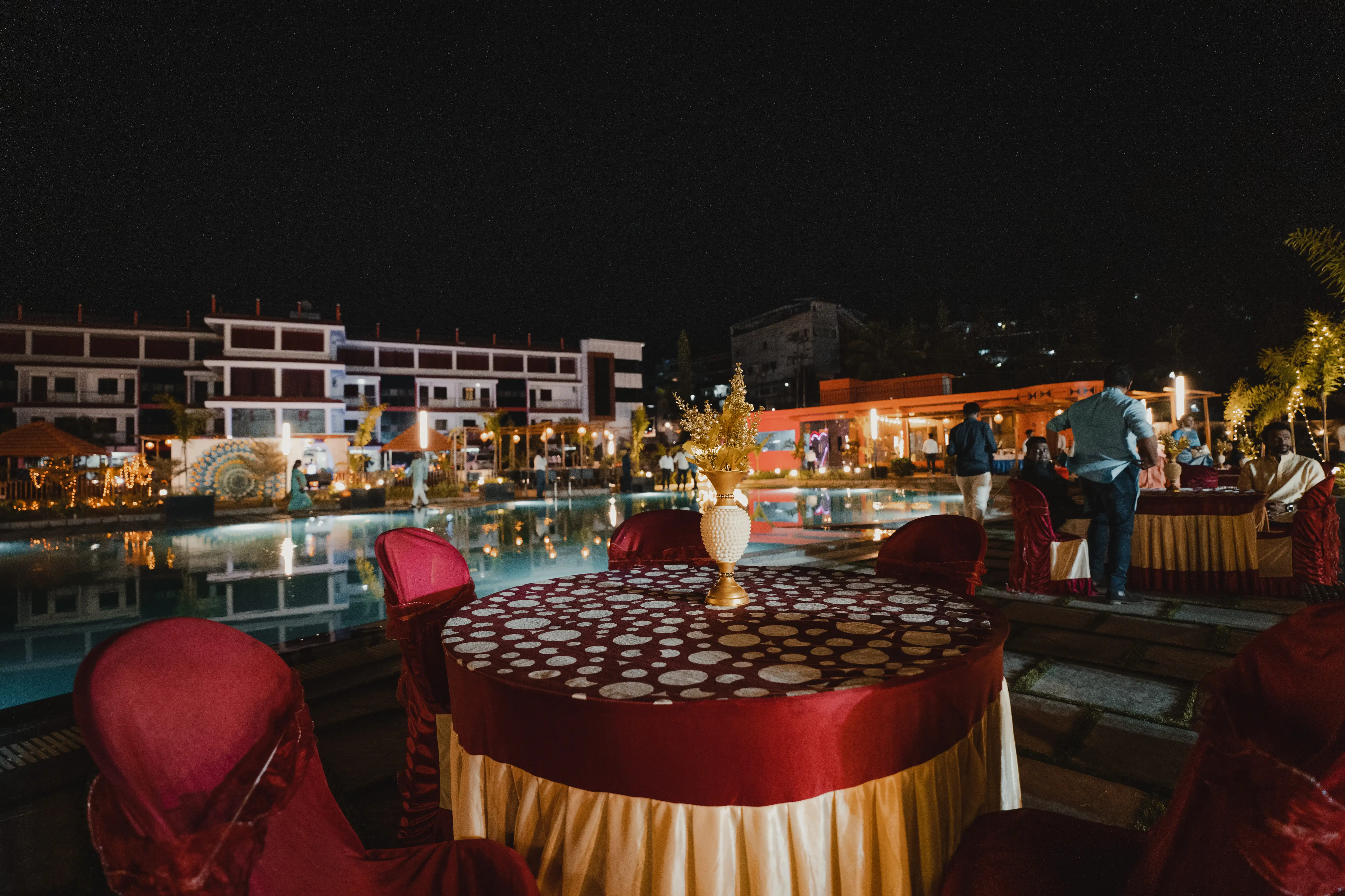 Event venue background